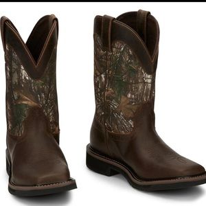 Justin Trekker 11" Waterproof Soft Toe Work Boot